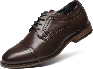 Bruno Marc Boy's Prince-K1 Classic Oxfords Dress Shoes