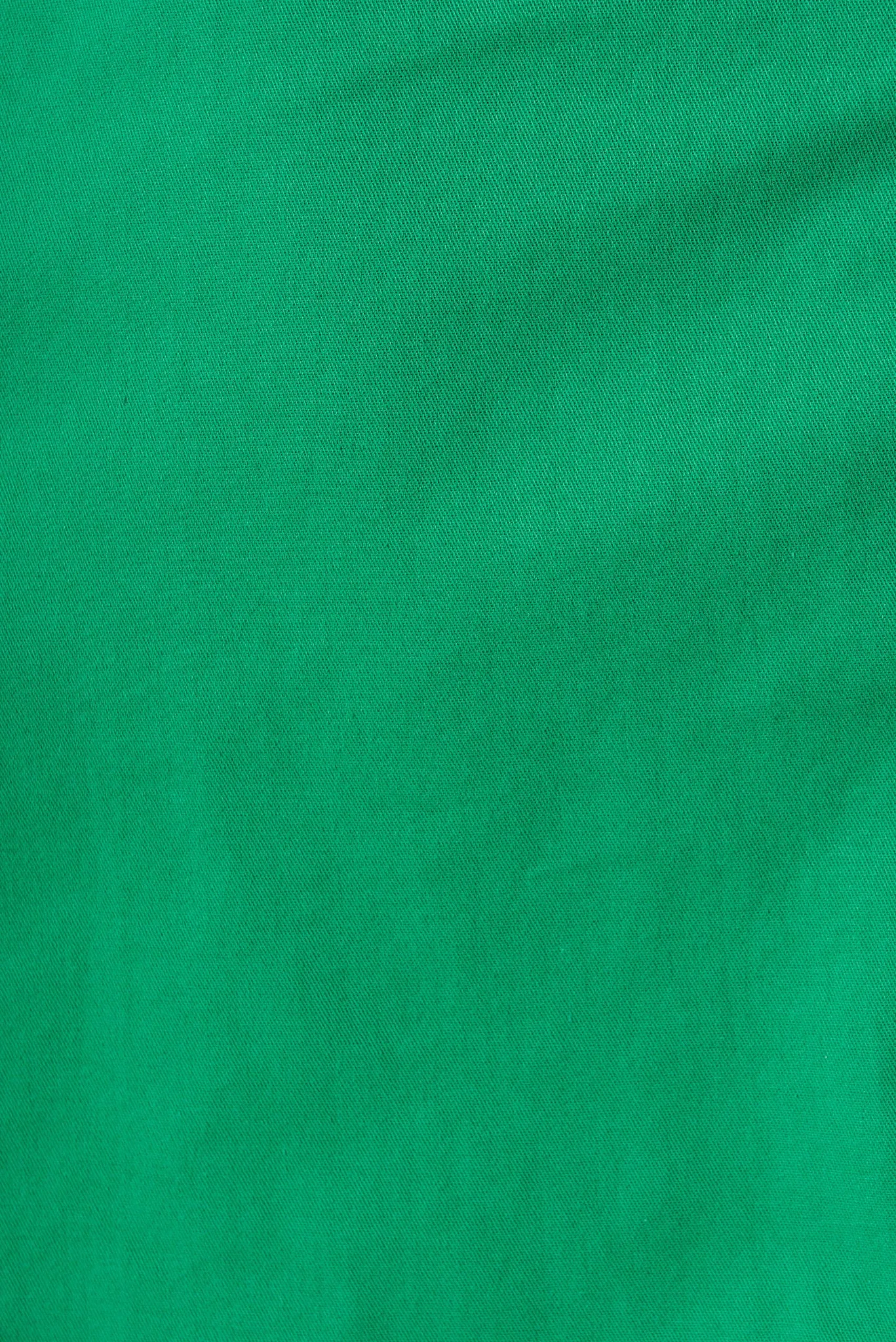 Cheviot Zip Dress In Green Cotton