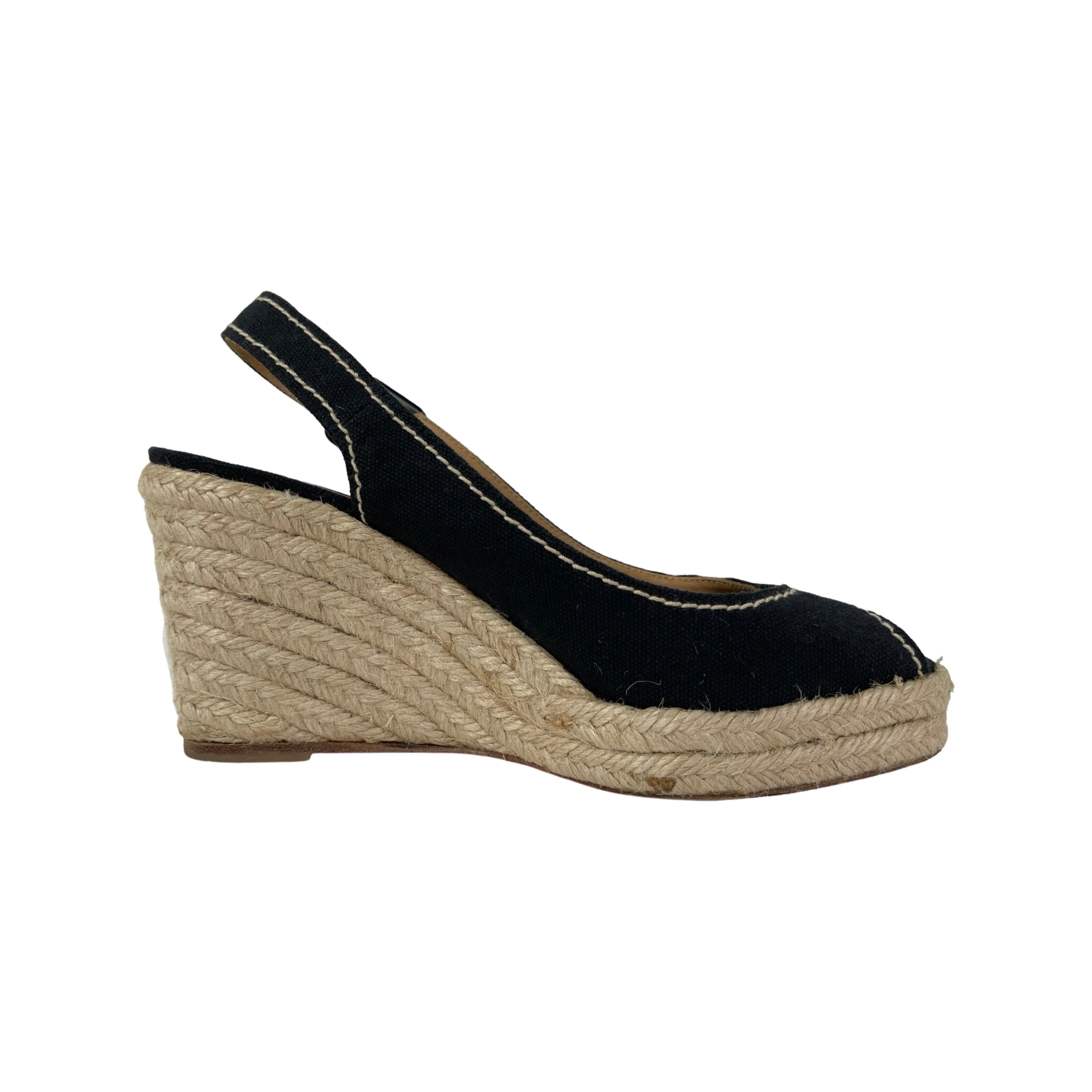 Christian Louboutin Canvas Espadrilles (Size 37)