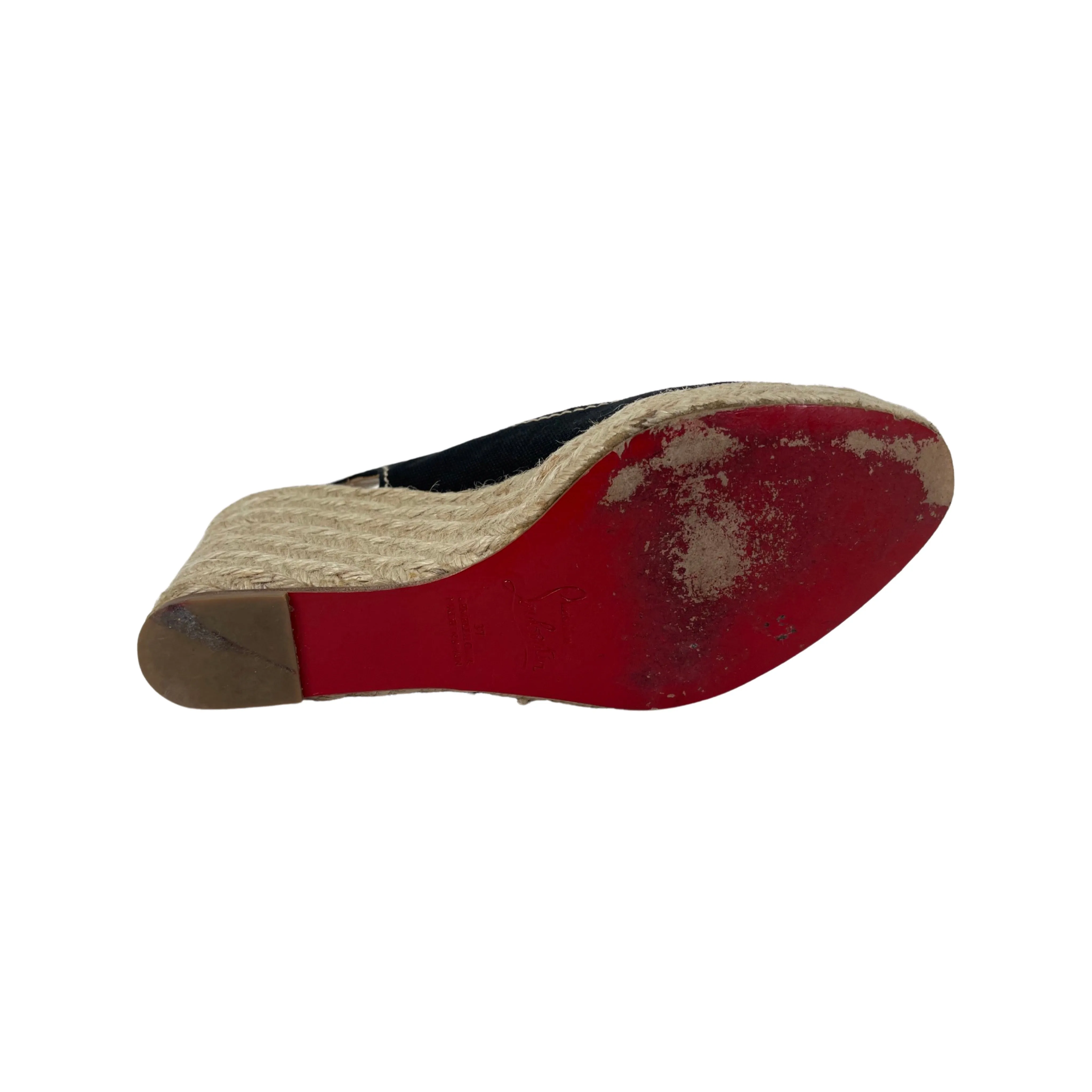 Christian Louboutin Canvas Espadrilles (Size 37)