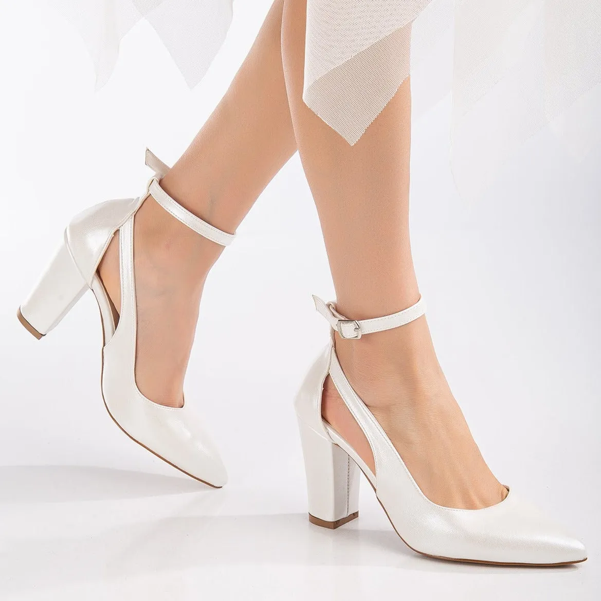 Colette - Ivory Wedding Shoes