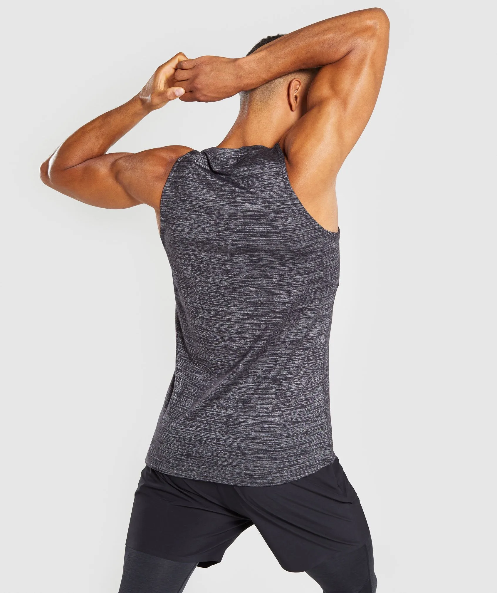 Gymshark Swerve Tank - Black Marl