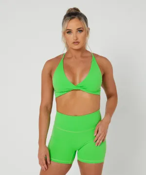 Infinity Bralette Apple Green