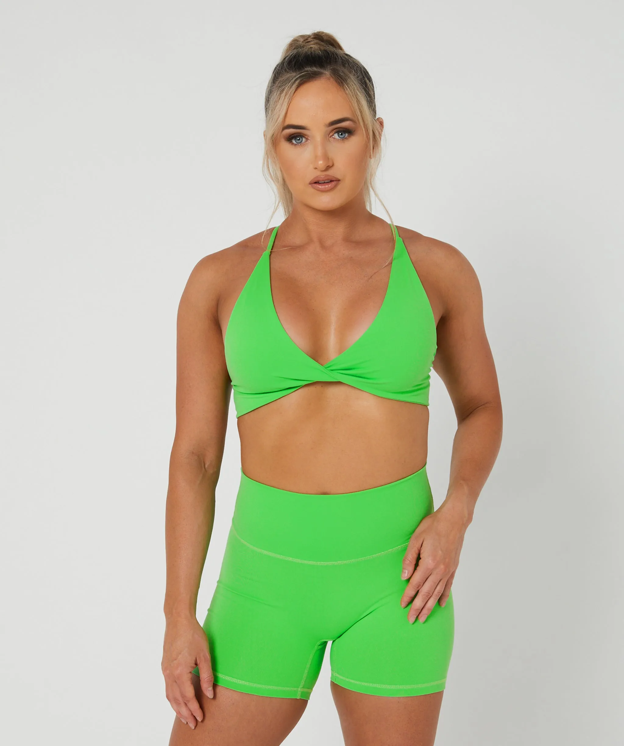 Infinity Bralette Apple Green