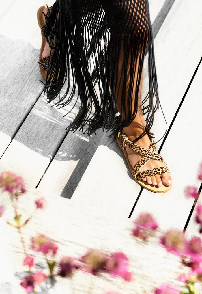 IVYLEE COPHENHAGEN - Laura Sandal LEOPARD