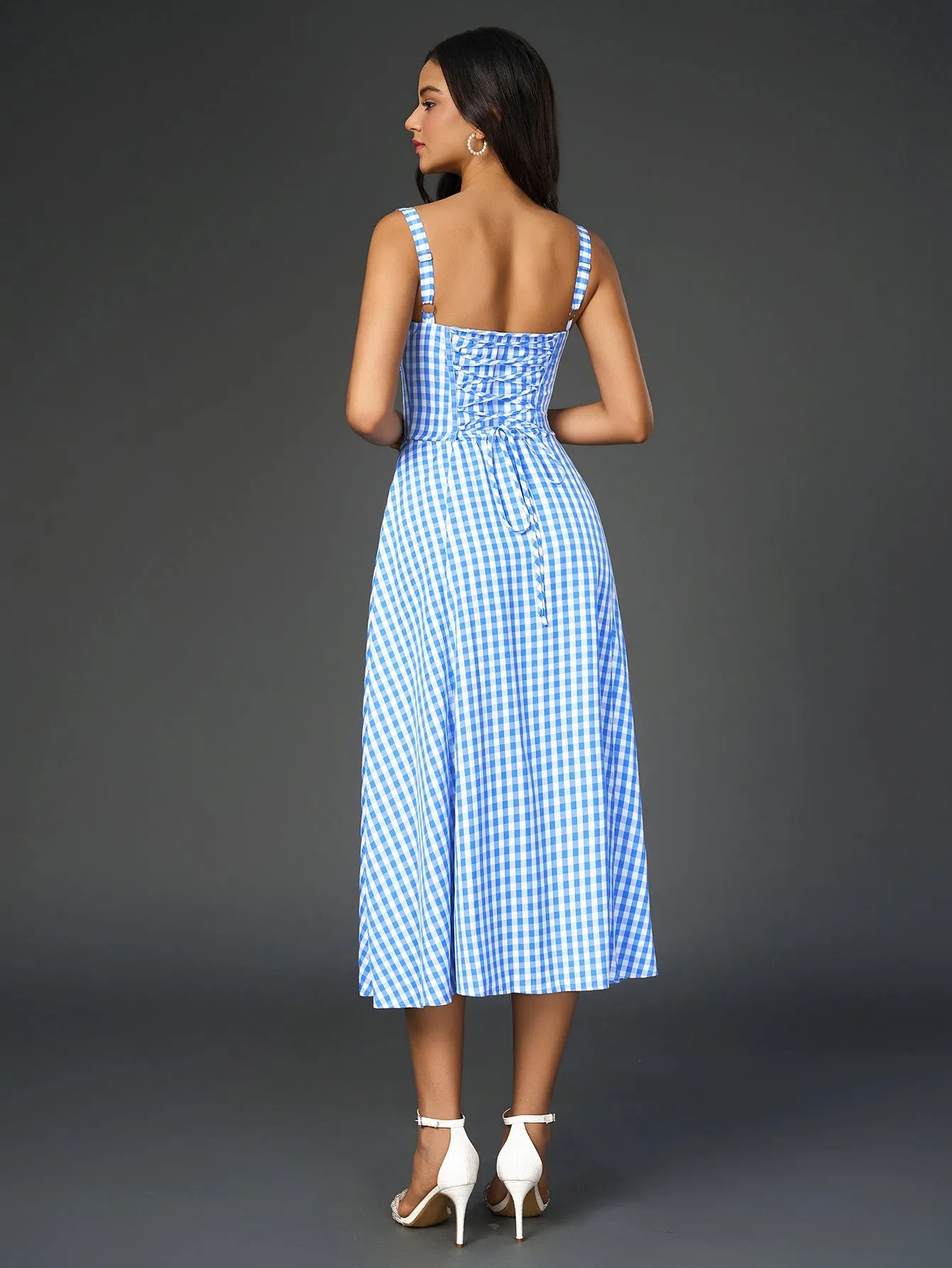 Jacklynn Ruched Midi Dress