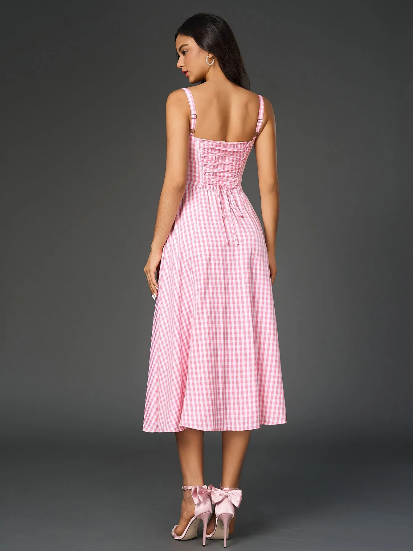 Jacklynn Ruched Midi Dress