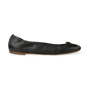 Louis Vuitton 2010 Black Mahina Elba Flat Ballerina