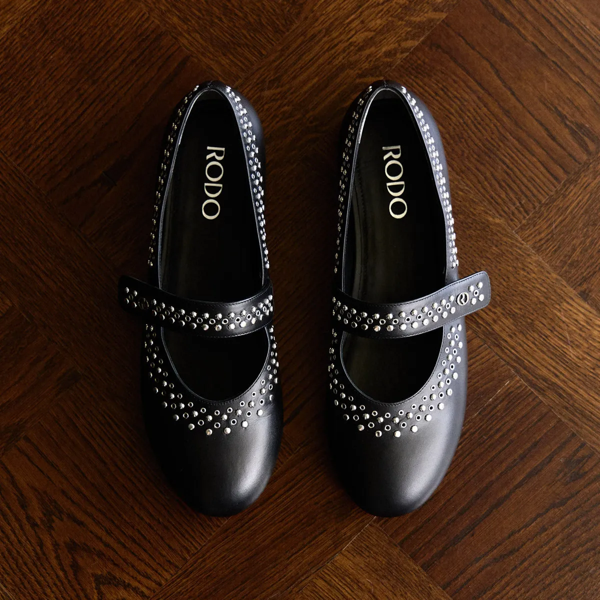 Maggie Studded Ballet Flat