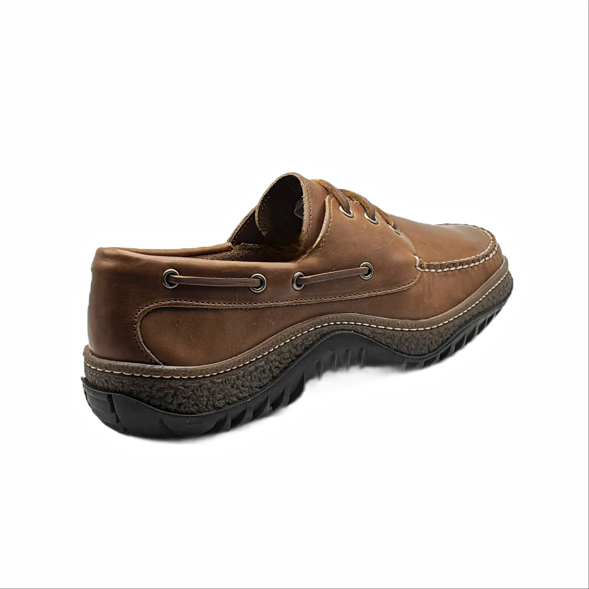 Men’s Quoddy Head Boat Shoe: LE All Terrain Whiskey