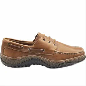 Men’s Quoddy Head Boat Shoe: LE All Terrain Whiskey