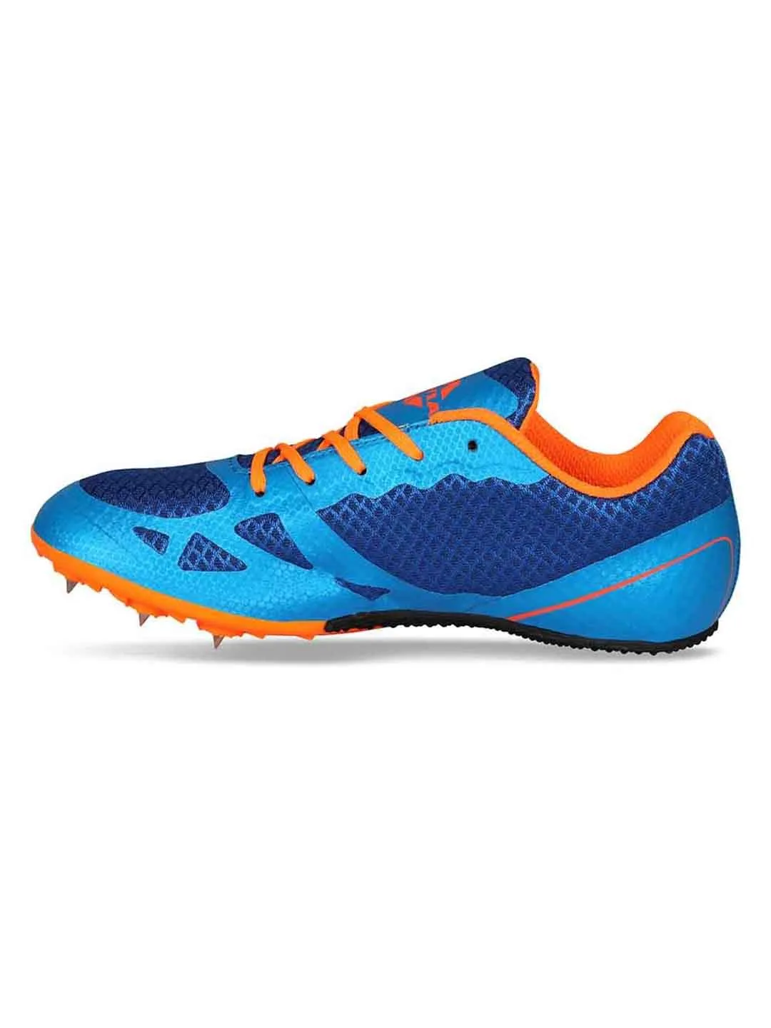 NIVIA Men Running Spikes Spirit Track and Field Shoes for Mens (Blue)