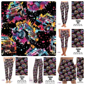 Painted Offroad Ride Leggings with Pockets