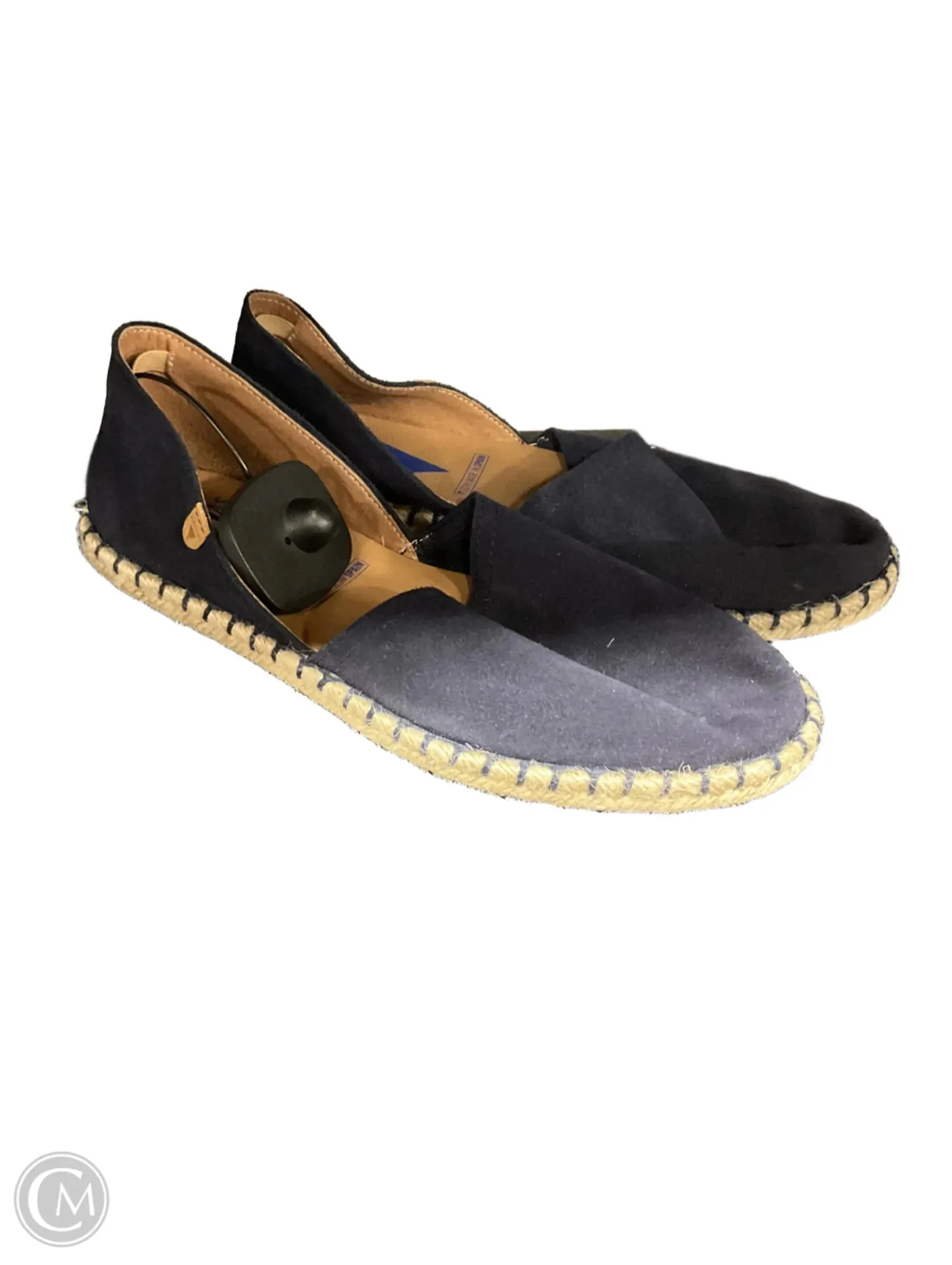 Shoes Flats By Clothes Mentor In Navy, Size: 8