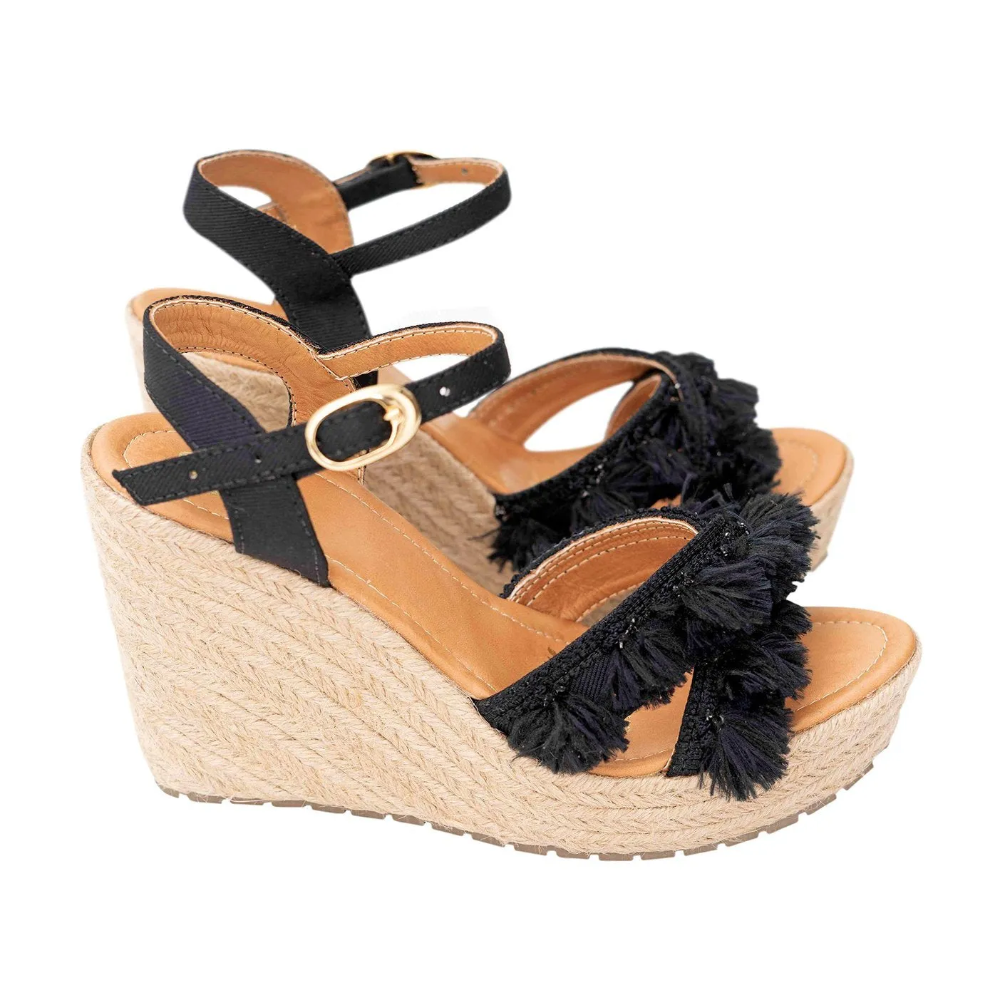 Silvia Cobos CHA CHA Wedge Crossed Espadrille