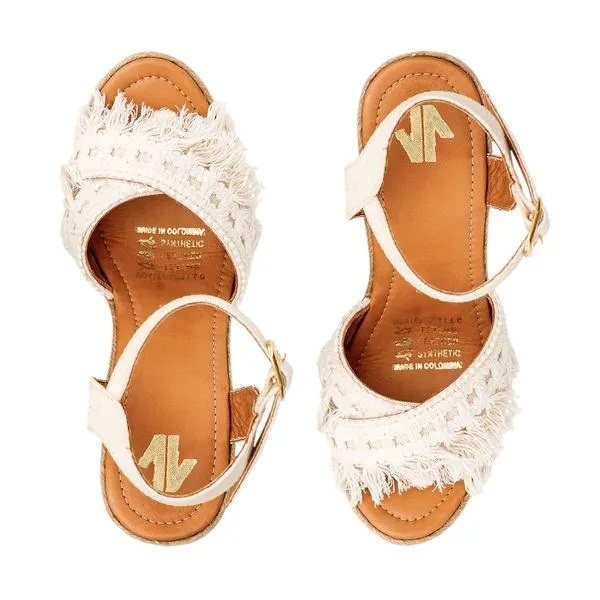Silvia Cobos CHA CHA Wedge Crossed Espadrille