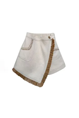 The Raffia Skort