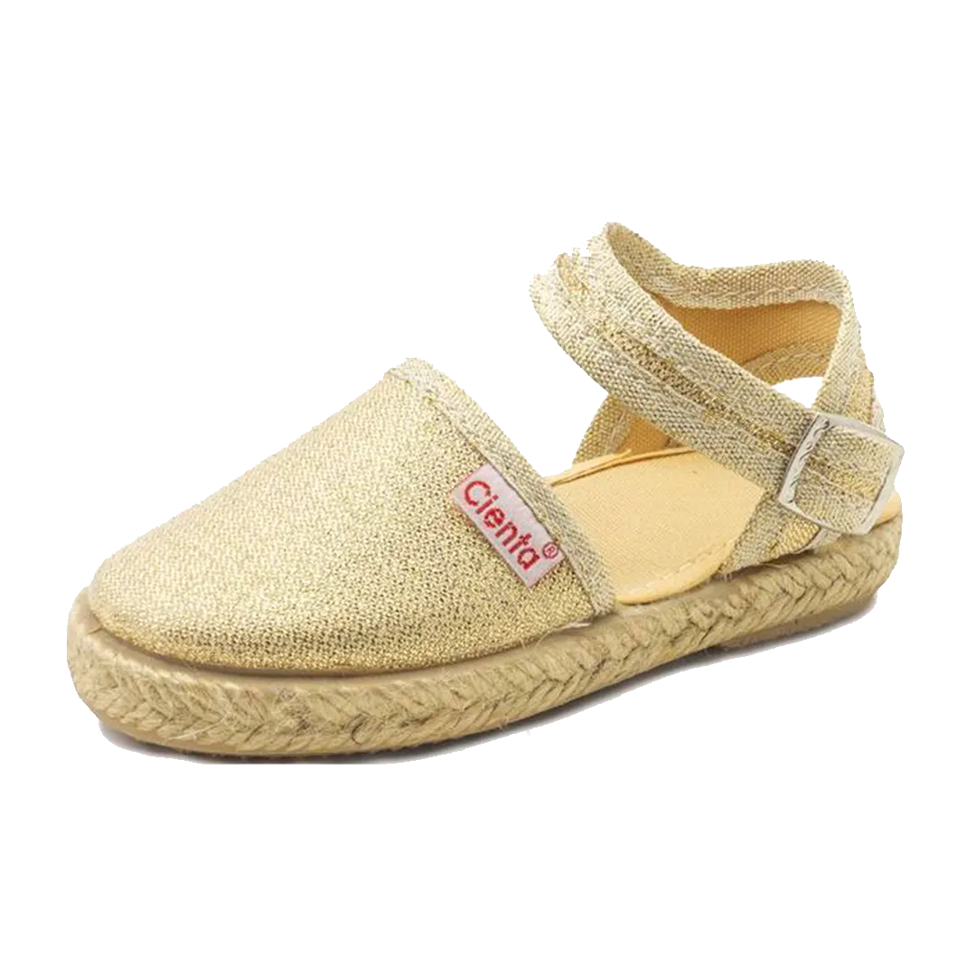 Valenciana Espadrille - Oro/Gold