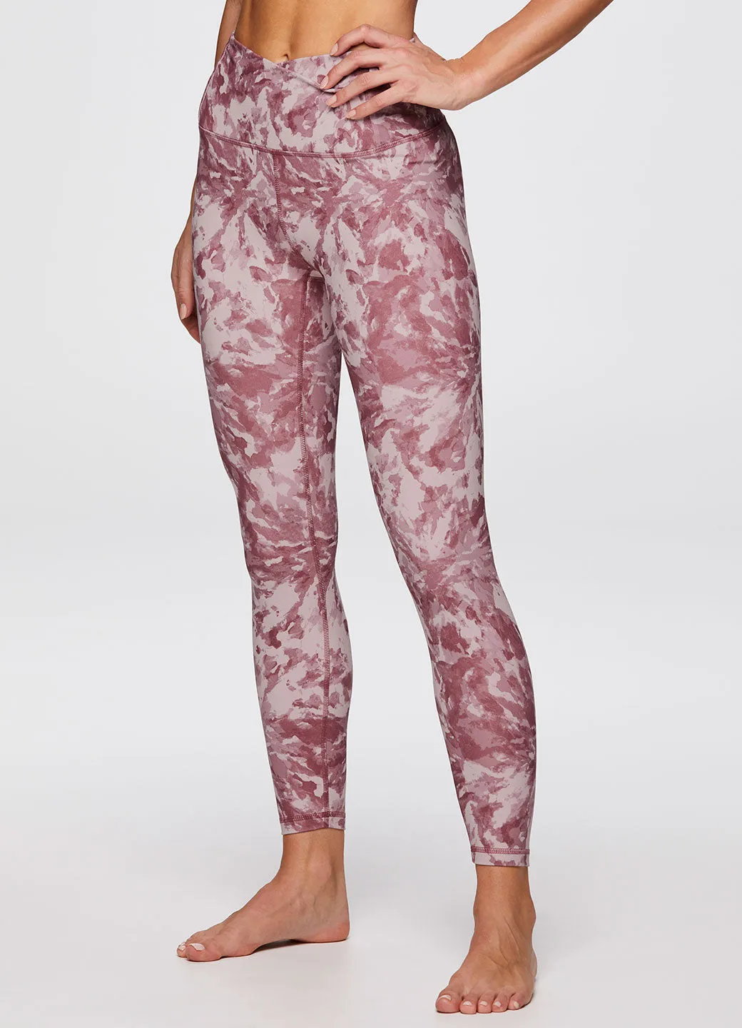Zen Watercolor Tie Dye 7/8 Legging