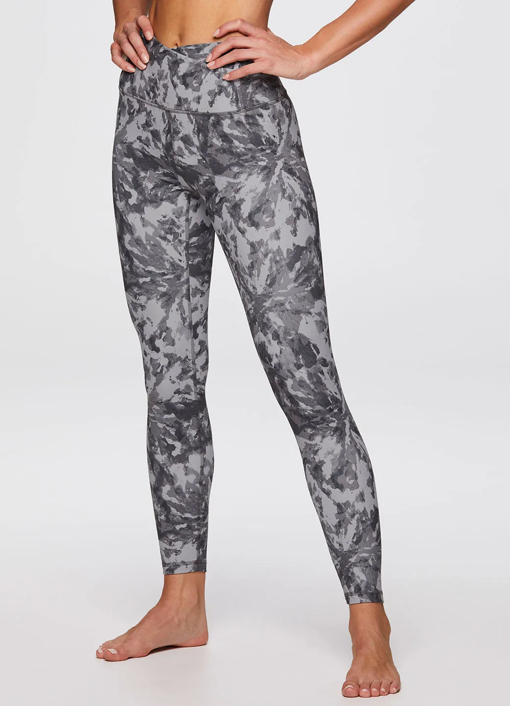 Zen Watercolor Tie Dye 7/8 Legging