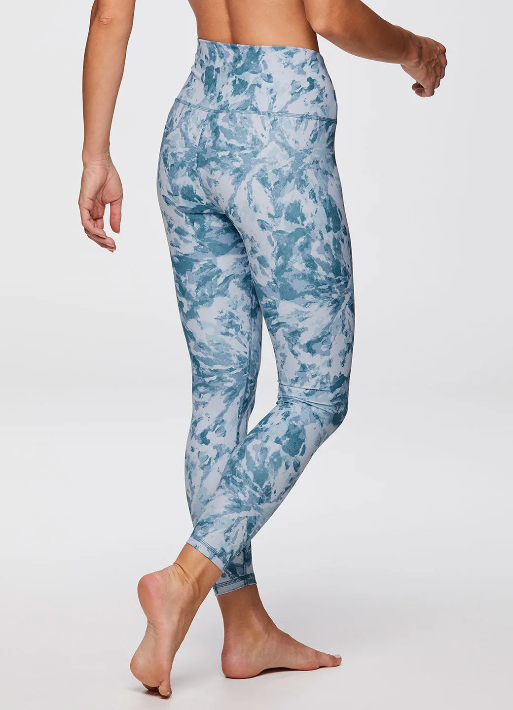 Zen Watercolor Tie Dye 7/8 Legging