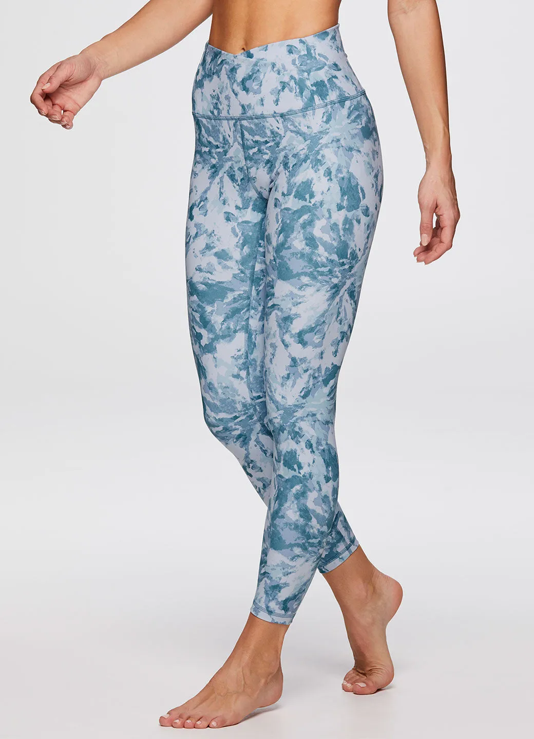 Zen Watercolor Tie Dye 7/8 Legging
