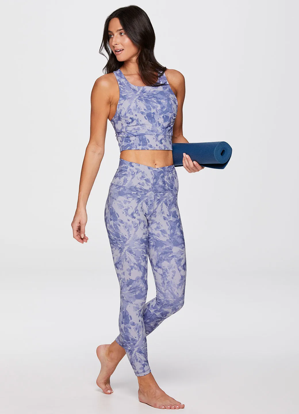 Zen Watercolor Tie Dye 7/8 Legging