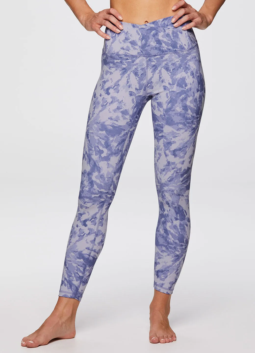 Zen Watercolor Tie Dye 7/8 Legging